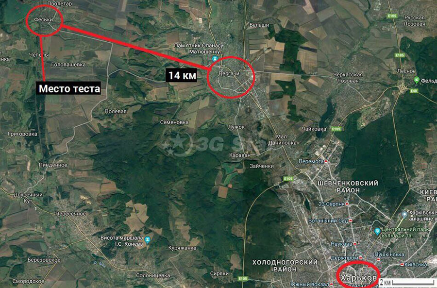 Тестирование GSM 3G/4G антенна 31,5 Дб