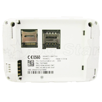 Alcatel MW40CJ слот для карты памяти