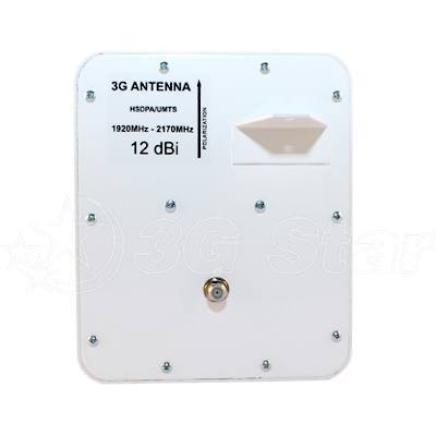 Антенна панельная для 3G модема HDSPA-2100Мгц с усилением 12Дб купить