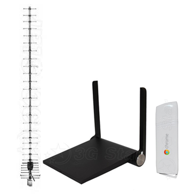 3G Комплект "Безотказный" (самый надежный с Wi-Fi в радиусе 100 метров для частного дома)