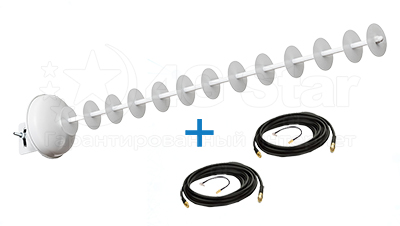 4G всенаправленная МИМО антенна 20 дБи 'Стрела' - комплектация