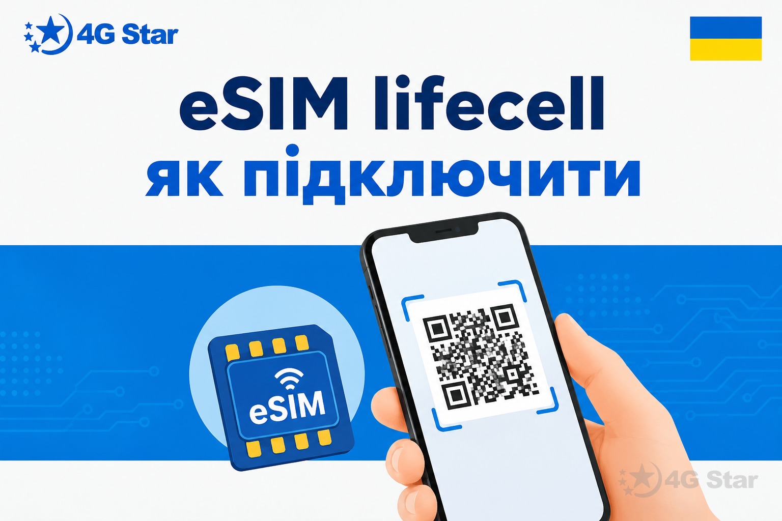 обкладинка: eSIM lifecell як підключити