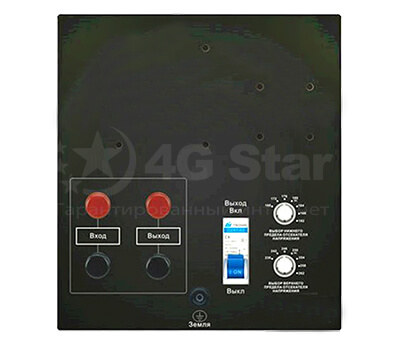 Стабилизатор напряжения gemix gdx 10000, разъемы Стабилизатор напряжения gemix gdx 10000 - подключение