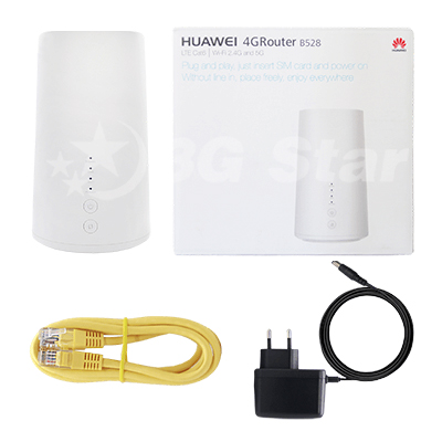 4G 3G стационарный Wi-Fi роутер Huawei B528 (до 300 Мбит/с по всему миру)-4