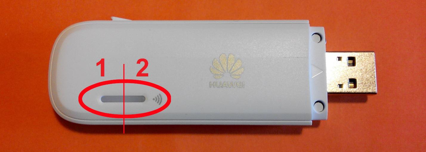 Световая индикация Huawei EC315 