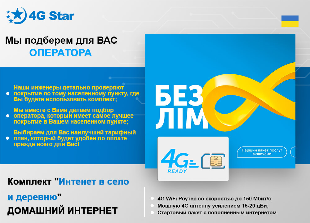 Интернет в село и деревню - выбор оператора