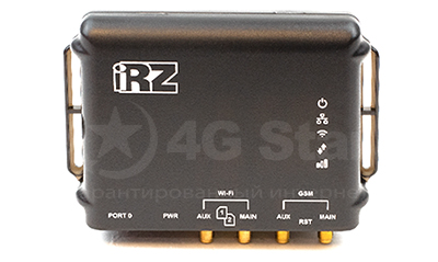 Промышленный роутер iRZ RL01w, характеристики Промышленный роутер iRZ RL01w - разъемы
