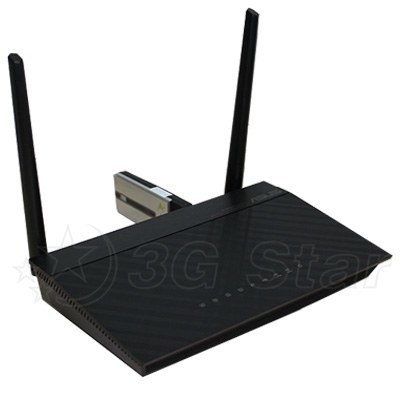 3G WiFi Маршрутизатор Asus RT-AC51U Dual Band (с поддержкой 3G/4G модемов)