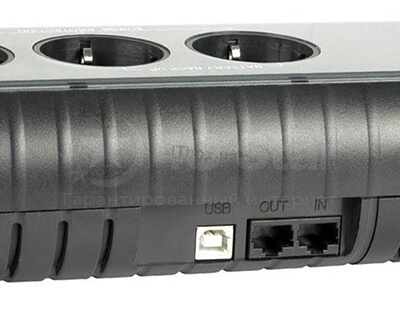 Источник бесперебойного питания WOW-1000 U - разъемы