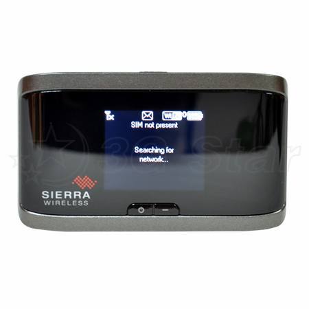 3G WiFi роутер Sierra Wireless AirCard 763S экран