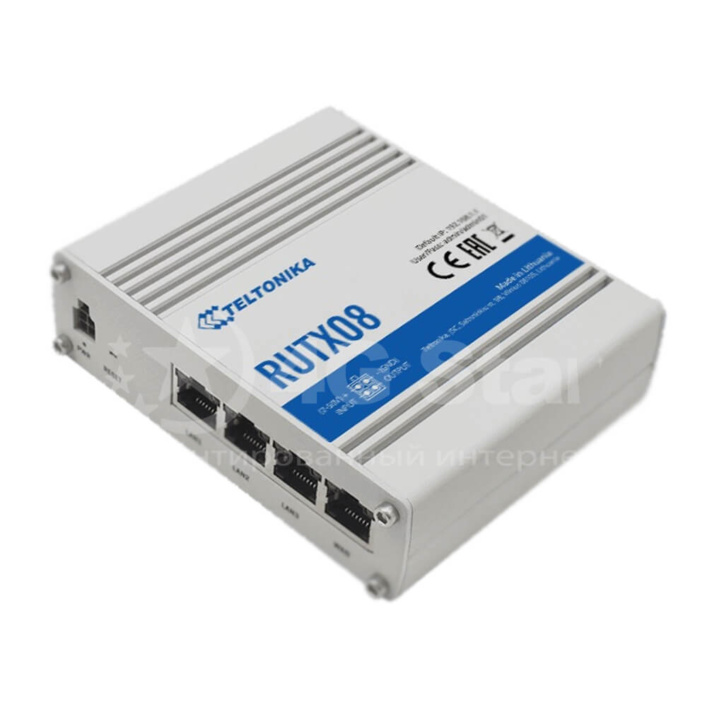 Промышленный роутер Teltonika RUTX08 Ethernet-2