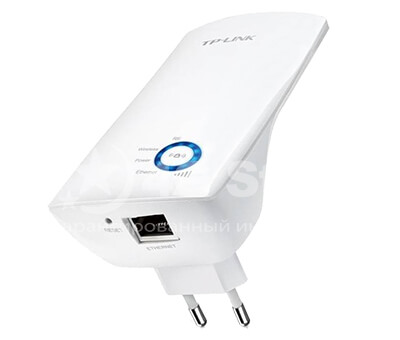 TP-LINK TL-WA850RE портативный беспроводной маршрутизатор, разъемы TP-LINK TL-WA850RE портативный беспроводной маршрутизатор - подключение