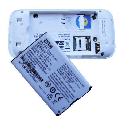 3G Wi-Fi роутер ZTE mf83M батарея