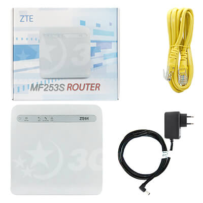 4G 3G стационарный Wi-Fi роутер ZTE MF253S (работает на скорости до 150 Мбит/с)-4