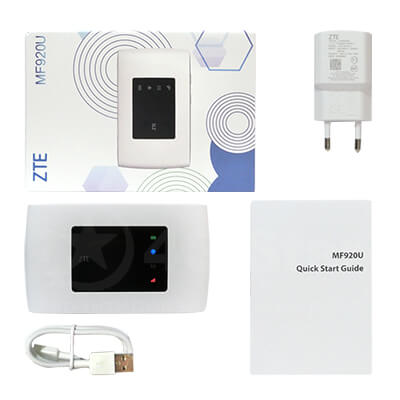 4G роутер ZTE MF920 - комплект
